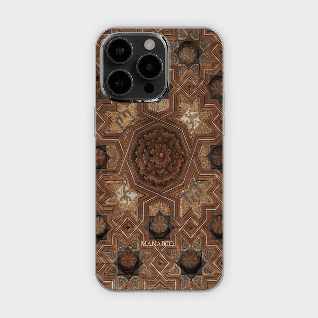 Wooden Geometry Clear Case - Manaddo