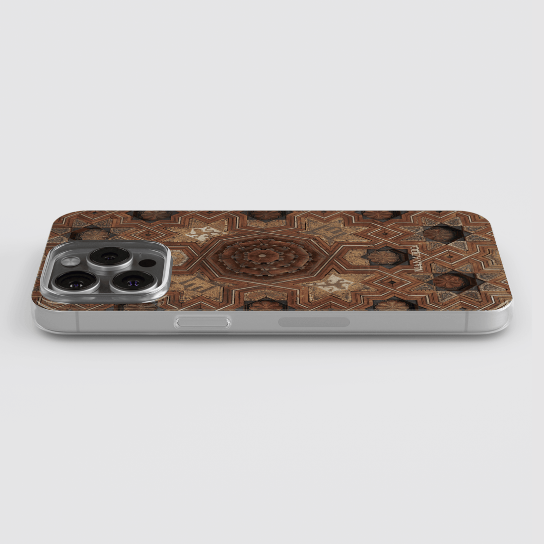 Wooden Geometry Clear Case - Manaddo