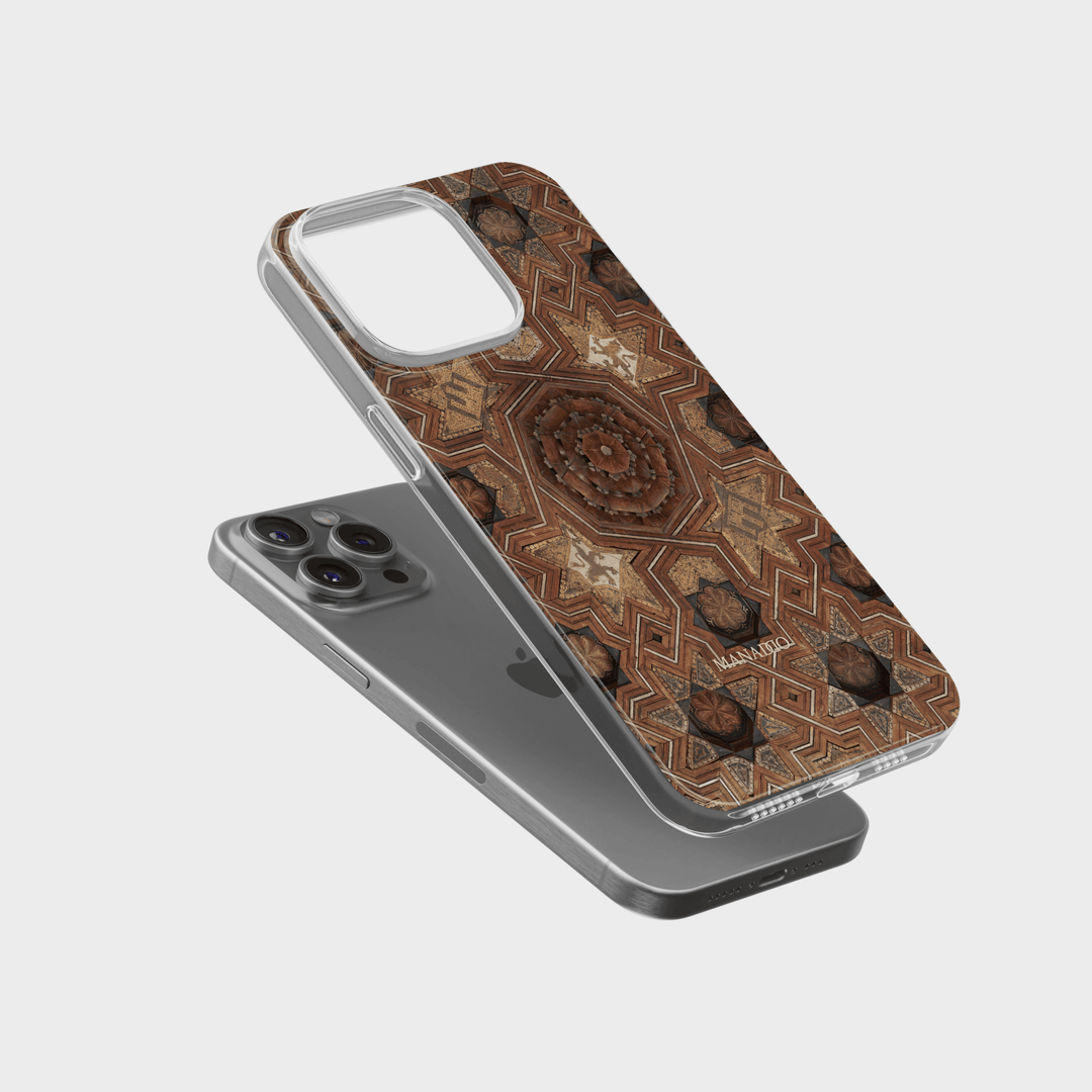 Wooden Geometry Clear Case - Manaddo