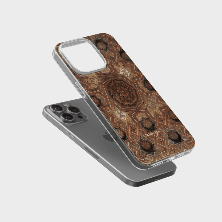 Wooden Geometry Clear Case - Manaddo