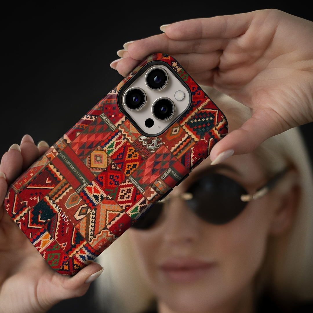 Boho Patchwork Phone Case 