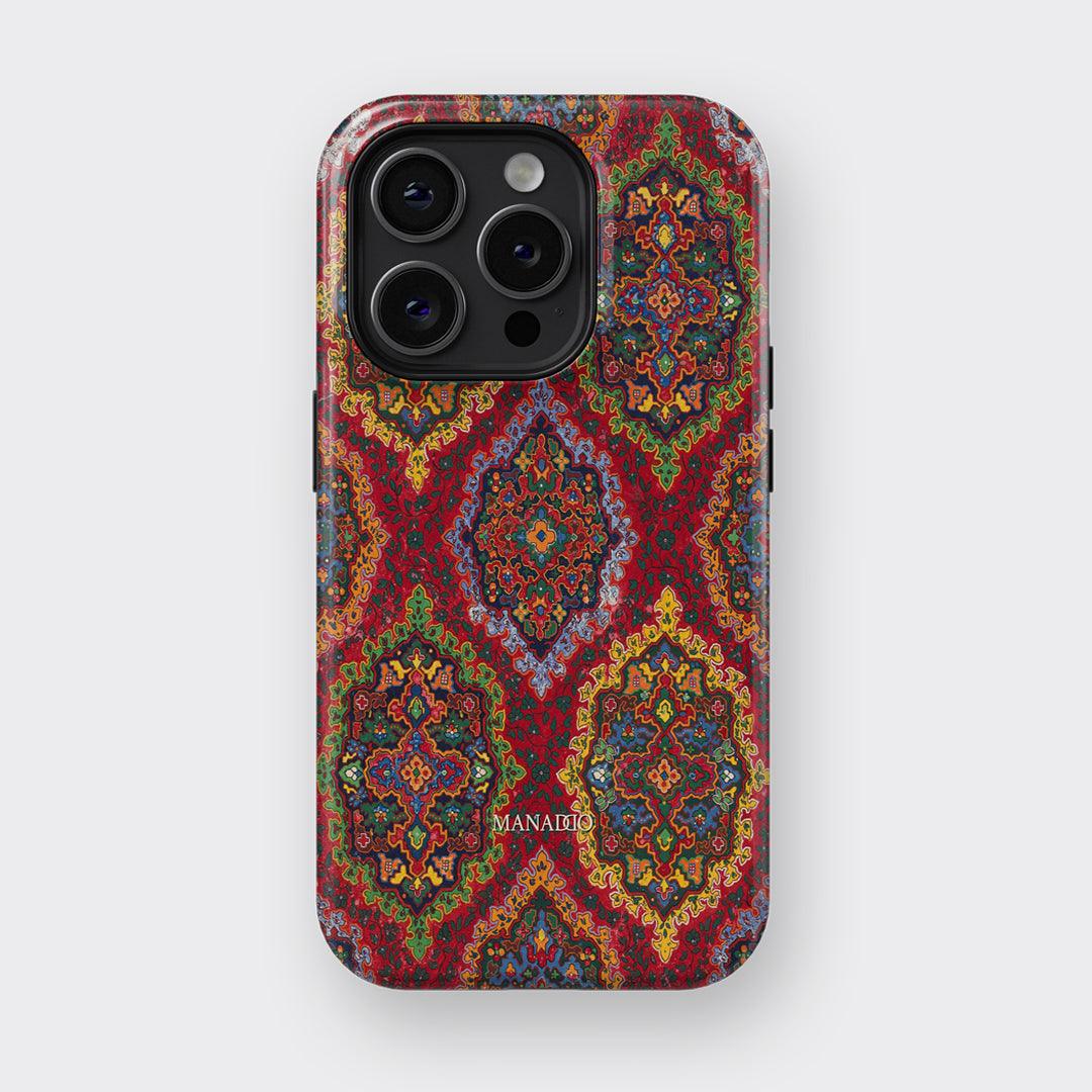 Crimson Medallion Phone Case