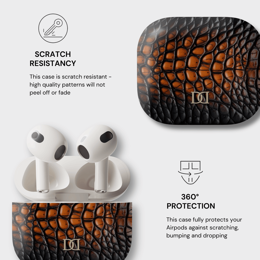 Croc Crest AirPods Case - Manaddo