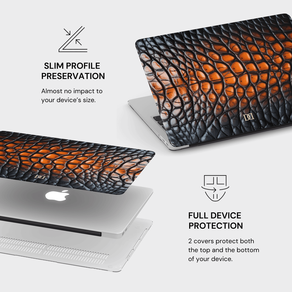 Croc Crest MacBook Case - Manaddo