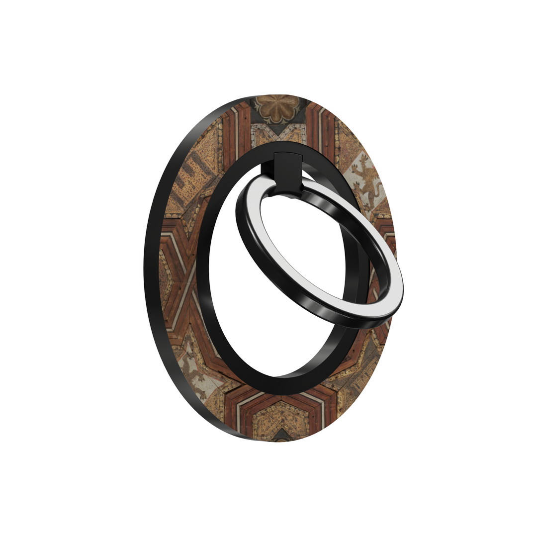 Wooden Geometry Ring Holder
