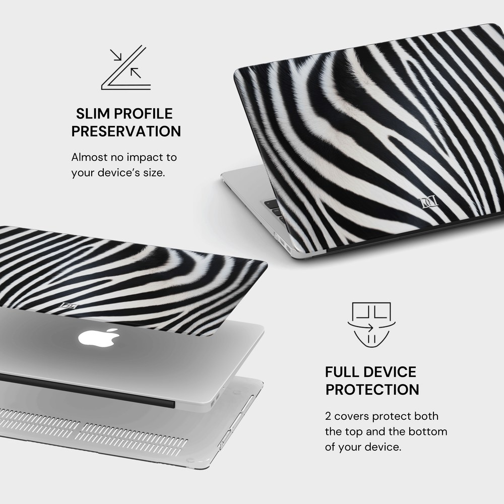 Wild Zebra MacBook Case - Manaddo